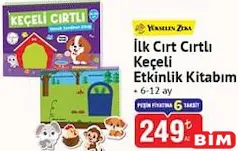 YÜKSELEN ZEKA İLK CIRT CIRTLI KEÇELİ ETKİNLİK KİTABIM